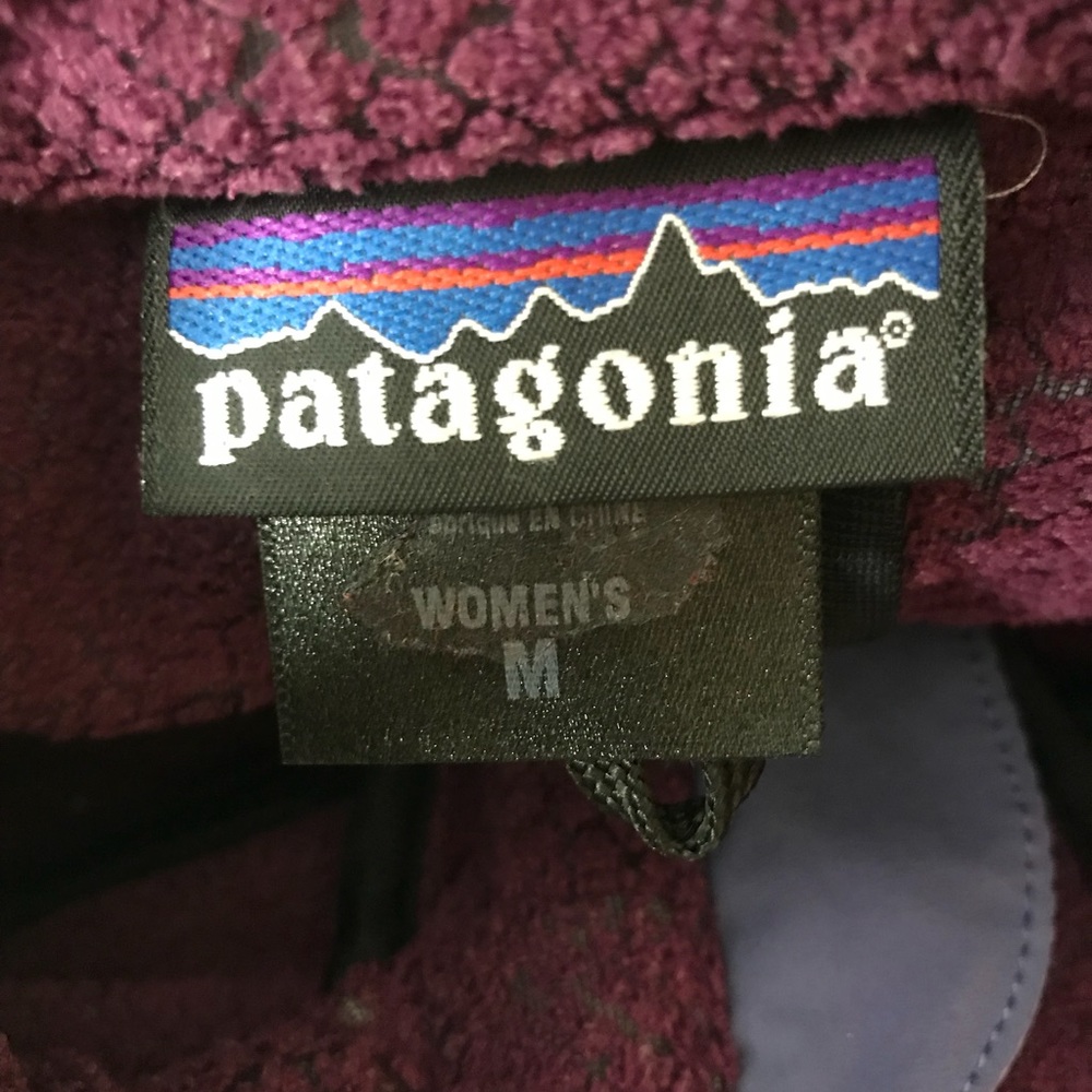Patagonia jacket blue Sz M - Picture 6 of 6